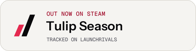 Light launch badge for Tulip Season