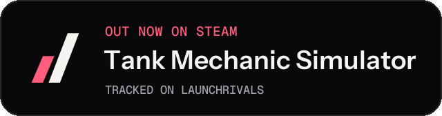 Dark launch badge for Tank Mechanic Simulator