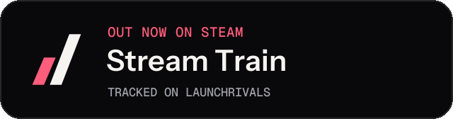 Dark launch badge for Stream Train