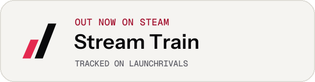 Light launch badge for Stream Train