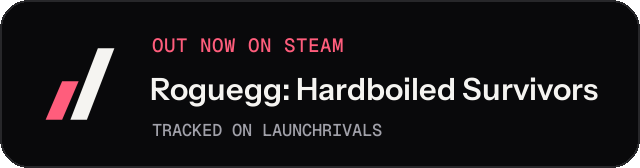 Dark launch badge for Roguegg: Hardboiled Survivors