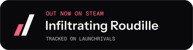 Dark launch badge for Infiltrating Roudille
