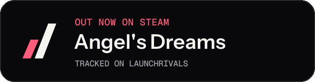 Dark launch badge for Angel's Dreams