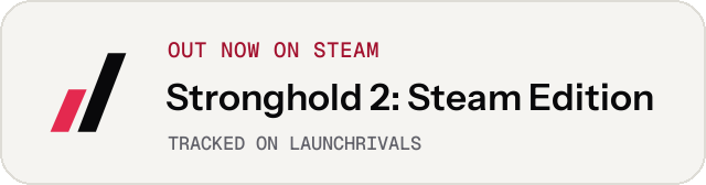 Light launch badge for Stronghold 2: Steam Edition