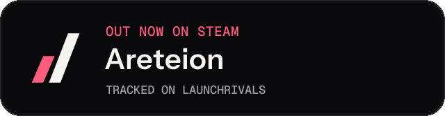 Dark launch badge for Areteion