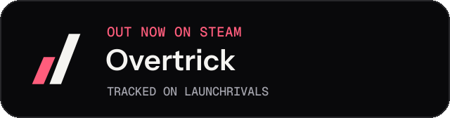 Dark launch badge for Overtrick