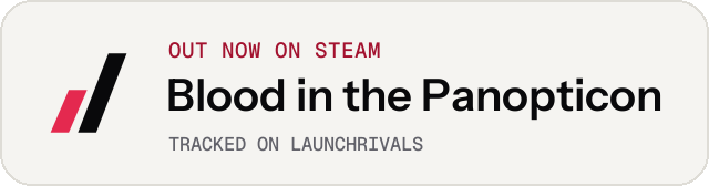 Light launch badge for Blood in the Panopticon