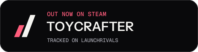 Dark launch badge for TOYCRAFTER
