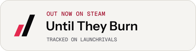 Light launch badge for Until They Burn