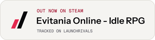 Light launch badge for Evitania Online - Idle RPG