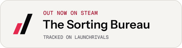 Light launch badge for The Sorting Bureau