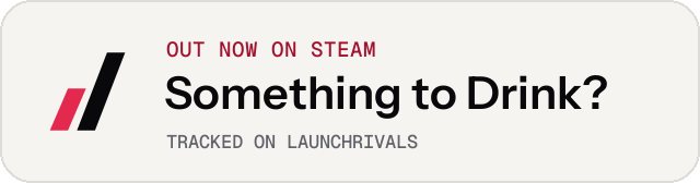 Light launch badge for Something to Drink?