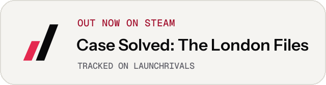 Light launch badge for Case Solved: The London Files