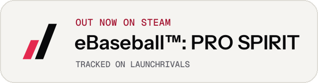 Light launch badge for eBaseball™: PRO SPIRIT