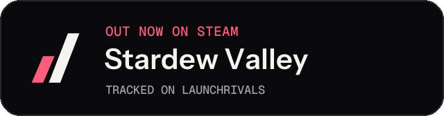 Dark launch badge for Stardew Valley