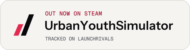 Light launch badge for UrbanYouthSimulator