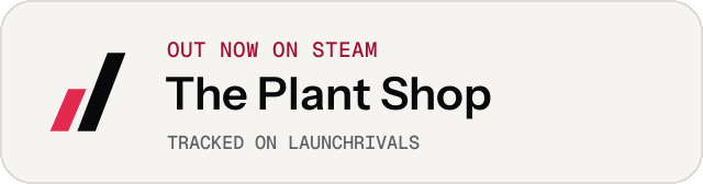 Light launch badge for The Plant Shop