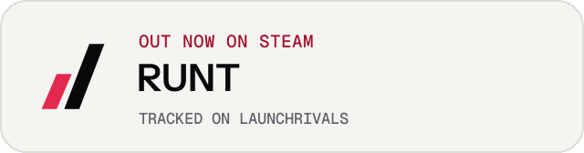 Light launch badge for RUNT