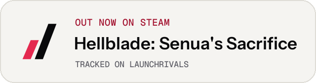Light launch badge for Hellblade: Senua's Sacrifice