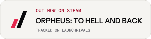 Light launch badge for ORPHEUS: TO HELL AND BACK
