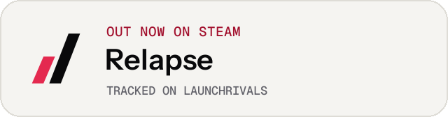 Light launch badge for Relapse