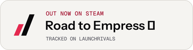 Light launch badge for Road to Empress Ⅱ