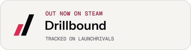Light launch badge for Drillbound