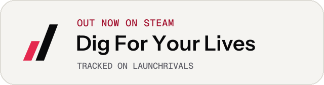 Light launch badge for Dig For Your Lives
