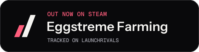 Dark launch badge for Eggstreme Farming