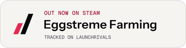 Light launch badge for Eggstreme Farming