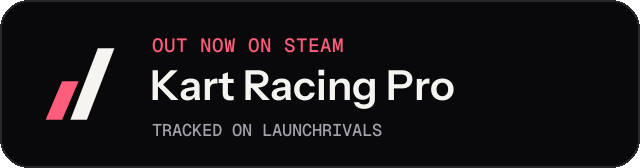 Dark launch badge for Kart Racing Pro