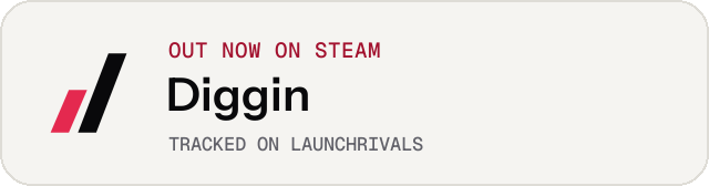 Light launch badge for Diggin