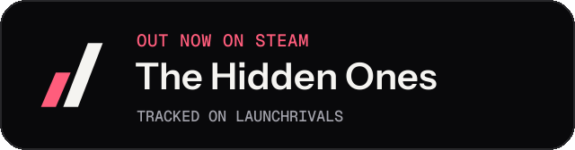Dark launch badge for The Hidden Ones