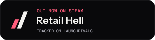 Dark launch badge for Retail Hell