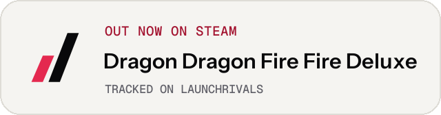 Light launch badge for Dragon Dragon Fire Fire Deluxe