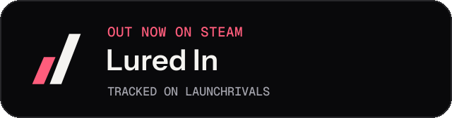 Dark launch badge for Lured In