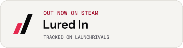 Light launch badge for Lured In