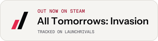 Light launch badge for All Tomorrows: Invasion