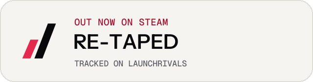 Light launch badge for RE-TAPED