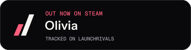 Dark launch badge for Olivia
