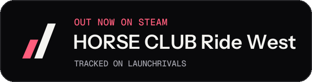 Dark launch badge for HORSE CLUB Ride West