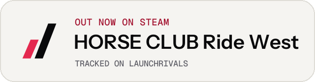 Light launch badge for HORSE CLUB Ride West