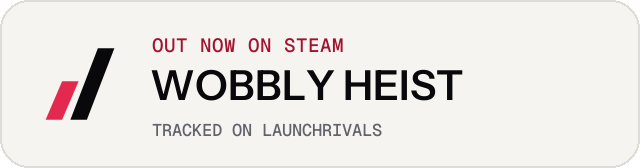 Light launch badge for WOBBLY HEIST