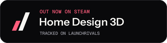 Dark launch badge for Home Design 3D