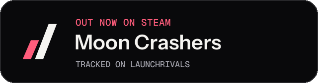 Dark launch badge for Moon Crashers