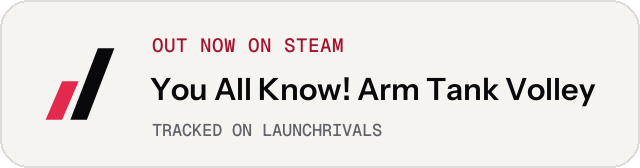 Light launch badge for You All Know! Arm Tank Volley