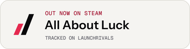 Light launch badge for All About Luck