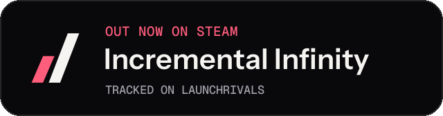 Dark launch badge for Incremental Infinity