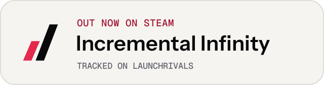 Light launch badge for Incremental Infinity