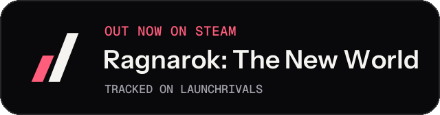Dark launch badge for Ragnarok: The New World